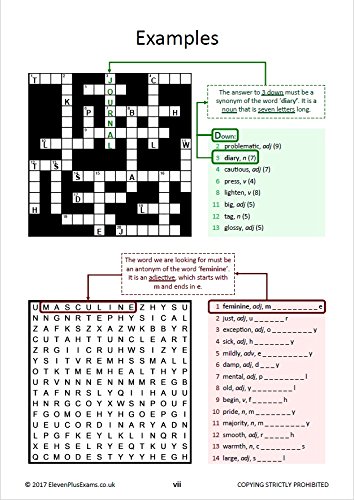 11+ Puzzles Vocabulary Puzzles Book 1 - Paperback image 5