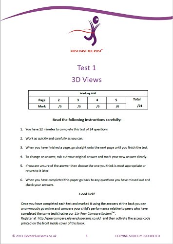 11+ Essentials - 3-D Non-verbal Reasoning Book 1 (First Past the Post) image 3