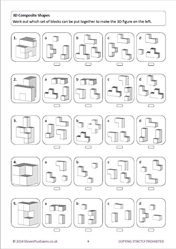 11+ Essentials - 3-D Non-verbal Reasoning Book 2 - Paperback image 5