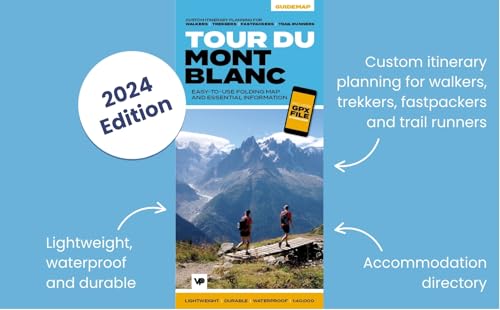 Tour du Mont Blanc : Easy-to-use folding map and essential information image 6