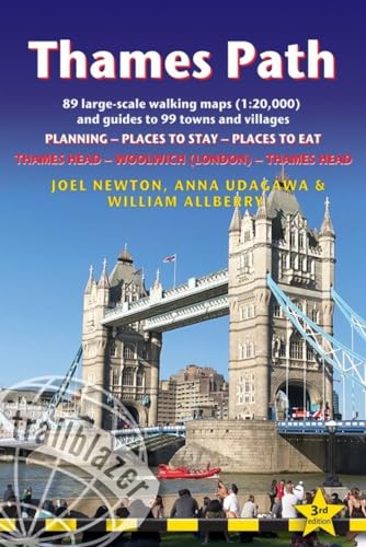Joel Newton - Thames Path,  Trailblazer British Walking Guide : Thames image 1