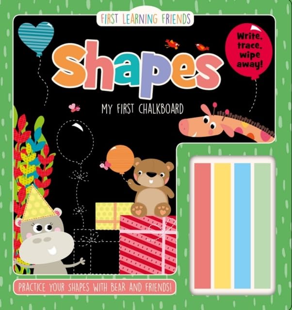 Shapes - My First Chalkboard - Hardback image 1