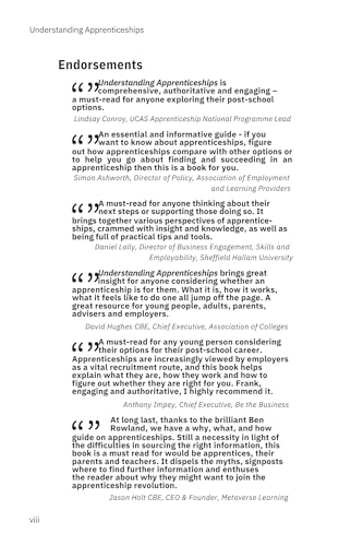 Ben Rowland - Understanding Apprenticeships : A Student's Guide - image 2