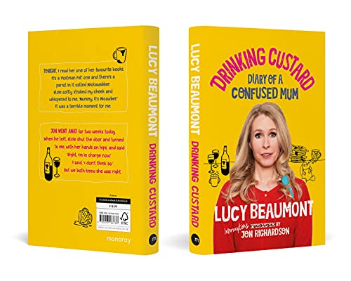 Lucy Beaumont - Drinking Custard : The Diary of a Confused Mum - Hardb image 4