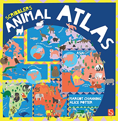 Margot Channing - Scribblers' Animal Atlas - Hardback image 1