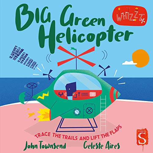John Townsend - Whirrr! Big Green Helicopter - Hardback image 1