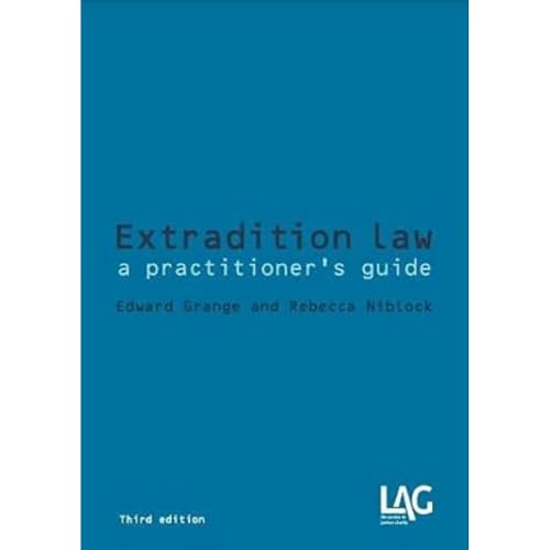 Rebecca Niblock - Extradition Law : a practitioner's guide - Paper image 1