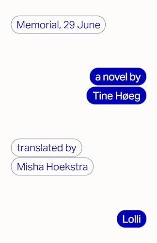 Tine Hoeg - Memorial, 29 June - Hardback image 1