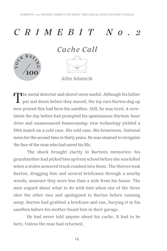 Lee Child - Crimebits: 100 Opening Gambits for Great Thrillers : Judge image 6