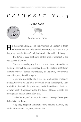Lee Child - Crimebits: 100 Opening Gambits for Great Thrillers : Judge image 8