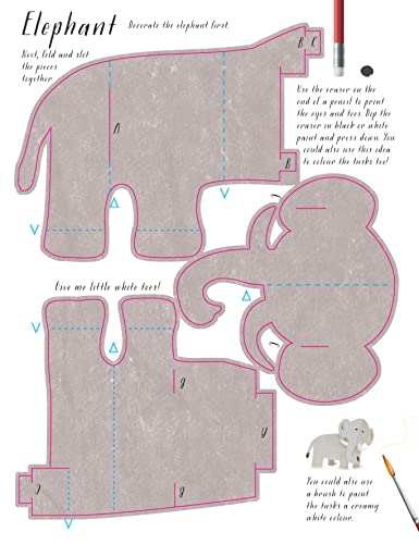 Anton Poitier - Press Out & Make Animals - Paperback image 3