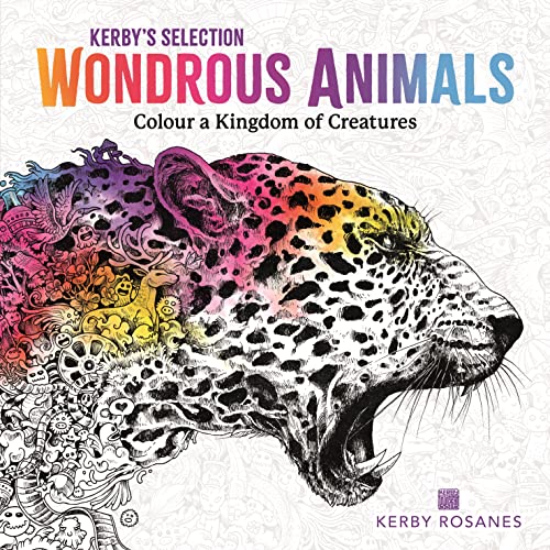 Kerby Rosanes - Wondrous Animals : Colour a Kingdom of Creatures - Pap image 1