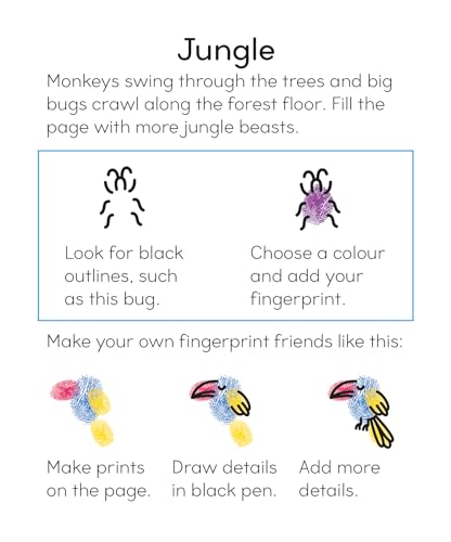 Iseek - Fingerprint Animals - Paperback image 2