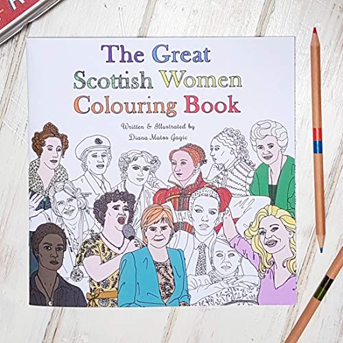 Diana Matos Gagic - Great Scottish Women Colouring Book - Paperback image 1