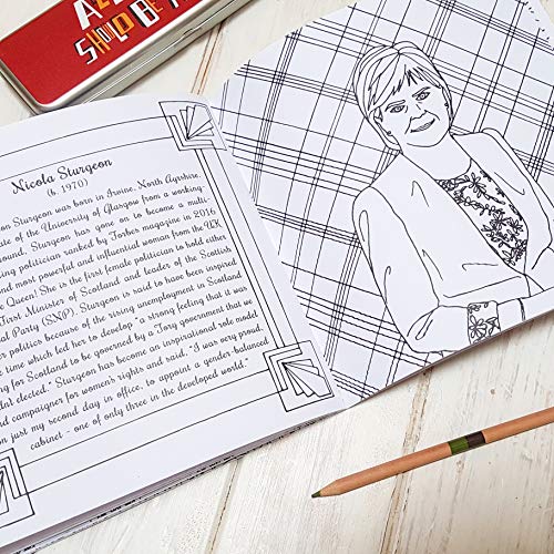 Diana Matos Gagic - Great Scottish Women Colouring Book - Paperback image 5