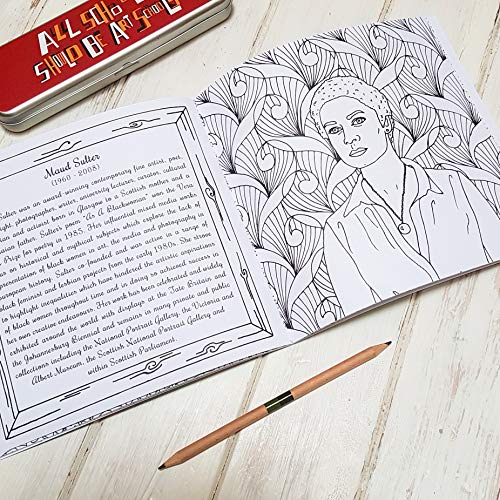 Diana Matos Gagic - Great Scottish Women Colouring Book - Paperback image 6
