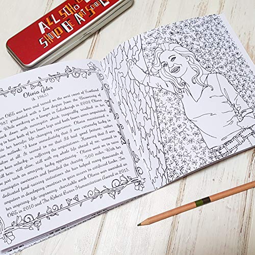 Diana Matos Gagic - Great Scottish Women Colouring Book - Paperback image 7