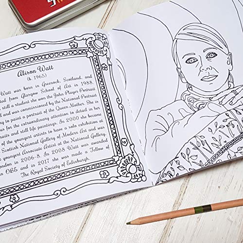 Diana Matos Gagic - Great Scottish Women Colouring Book - Paperback image 8