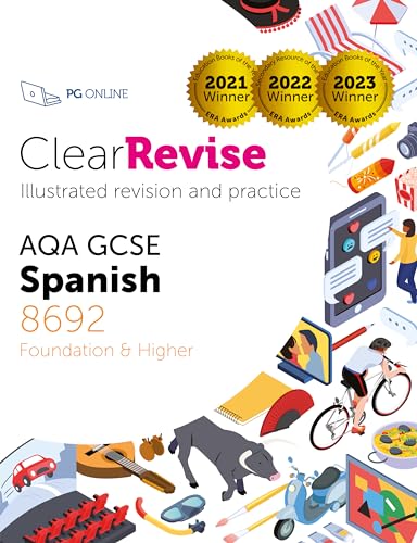 PG Online - ClearRevise AQA GCSE Spanish 8692 : Foundation and Higher image 1
