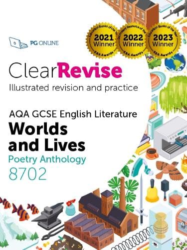PG Online - ClearRevise AQA GCSE English Literature 8702; Worlds and L image 1
