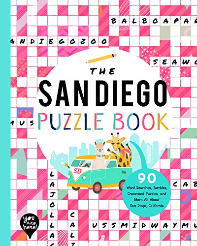 YOU ARE HERE BOOKS - SAN DIEGO PUZZLE BOOK - Paperback image 1