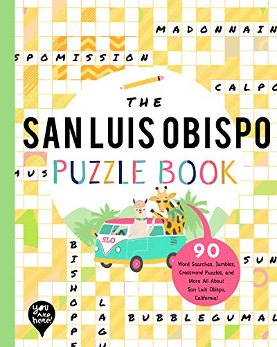 YOU ARE HERE BOOKS - SAN LUIS OBISPO PUZZLE BOOK - Paperback image 1