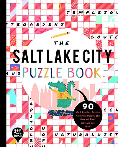 YOU ARE HERE BOOKS - SALT LAKE CITY PUZZLE BOOK - Paperback image 1