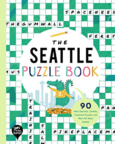 YOU ARE HERE BOOKS - SEATTLE PUZZLE BOOK - Paperback image 1