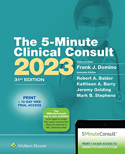 Dr.Frank J. MD Domin - 5-Minute Clinical Consult 2023 - Hardback image 1