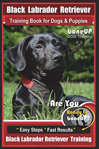 Black Labrador Retriever Training Book for Dogs & Puppies by BoneUP Dog Training: Are You Ready to Bone Up? Easy Steps * Fast Results Black Labrador R