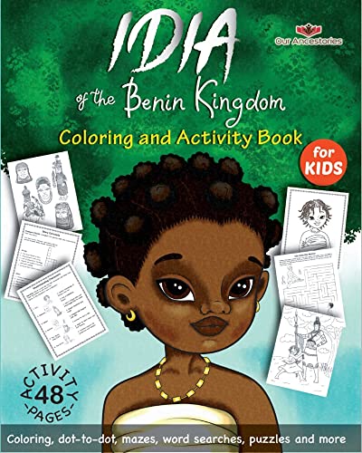 Ekiuwa Aire - Idia of the Benin Kingdom Coloring and Activity Book - P image 1