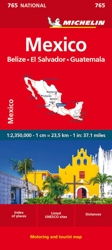 Michelin - Mexico - National Map 765 - Non-book item image 1