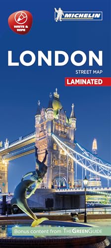 London - Michelin City Map 9201 : Laminated City Plan - Map image 1