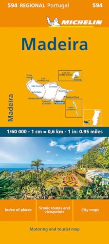 Michelin - Madeira -  Regional Map 594 - Map image 1
