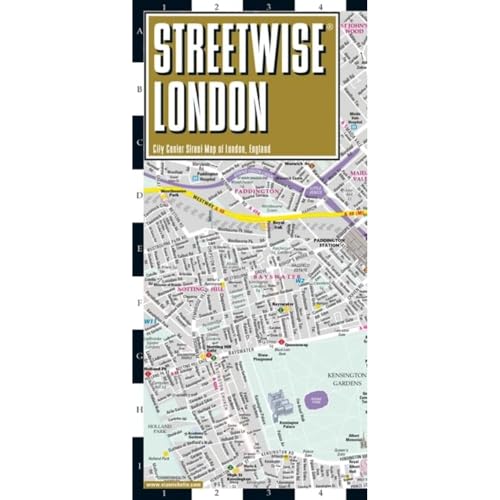 Michelin - Streetwise London Map - Laminated City Center Street Map of image 1