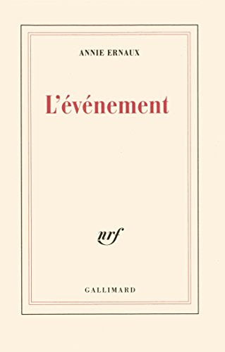 Annie Ernaux - Levenement - Hardback image 1