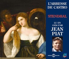 STENDHAL - L'ABBESSE DE CASTRO - LU PAR JEAN PIAT - 3CD image 2