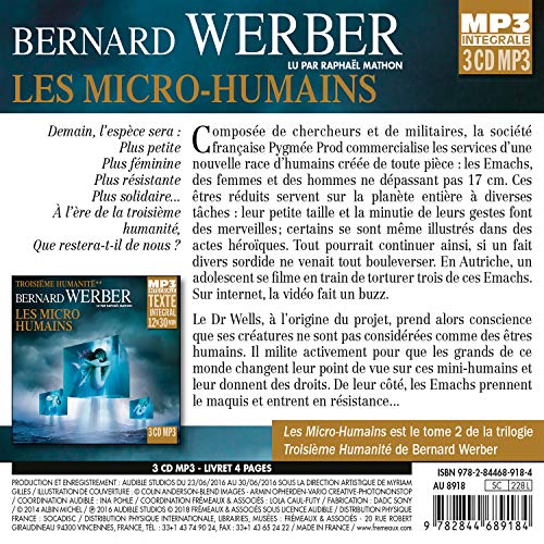 Bernard Weber - Les Micro-humains - CD image 3