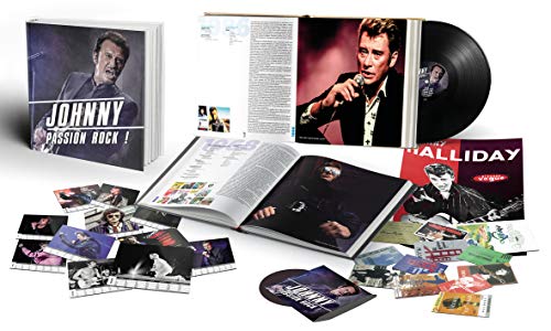 JOHNNY HALLYDAY - Johnny Passion Rock ! - Vinyl Record + Book image 2
