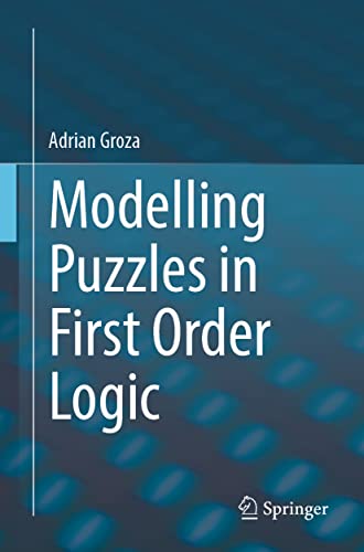 Adrian Groza - Modelling Puzzles in First Order Logic - Paperback image 1