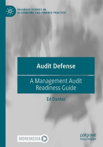 Ed Danter - Audit Defense : A Management Audit Readiness Guide - Paper image 1