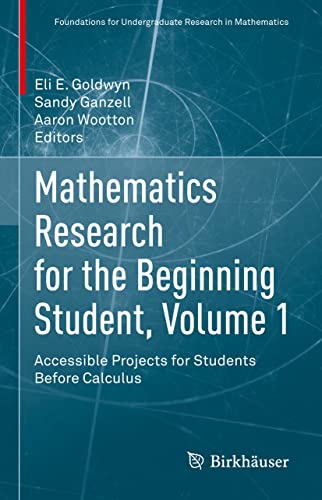 Mathematics Research for the Beginning Student, Volume 1 : Accessible image 1