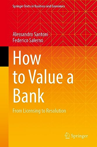 Federico Salerno - How to Value a Bank : From Licensing to Resolution image 1