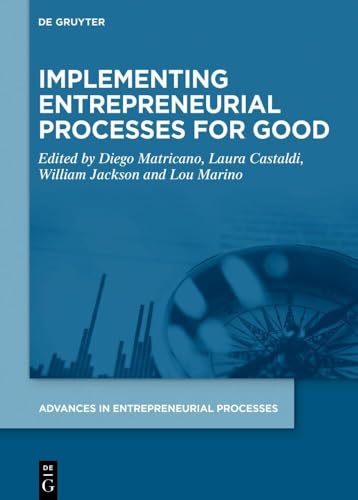 Implementing Entrepreneurial Processes for Good - Hardback image 1