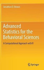 Jonathon D. Brown - Advanced Statistics for the Behavioral Sciences : image 1