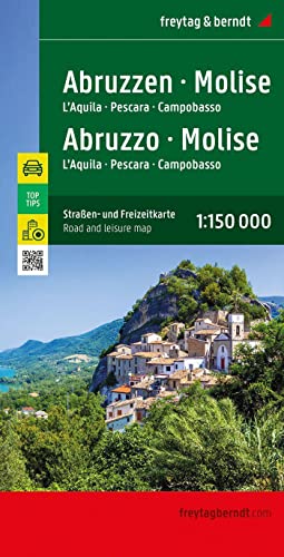 Abruzzo - Molise - Road and leisure map - Map image 1