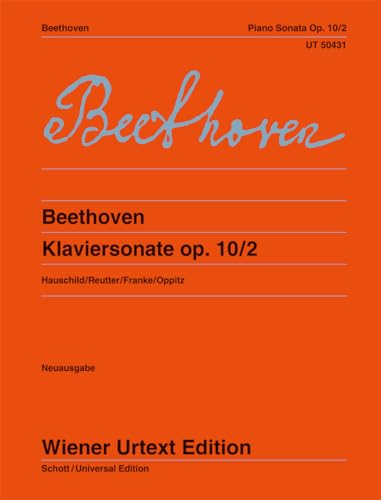 Ut50431 - Klaviersonate F-Dur op. 10 No. 2 : Nach Den Quellen Hrsg. Vo image 1