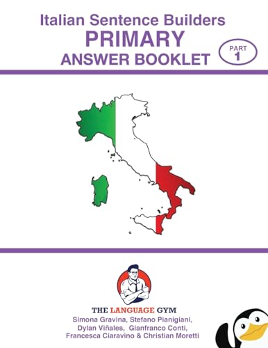 ITALIAN SENTENCE BUILDERS - Primary  -  ANSWER BOOK: Sentence Builder