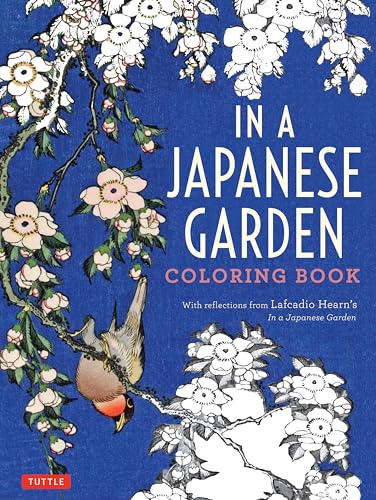 Lafcadio Hearn - In a Japanese Garden Coloring Book : With Reflections image 1