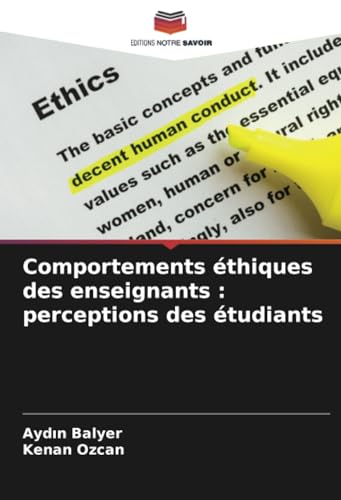 Comportements ?thiques des enseignants : perceptions des ?tudiants